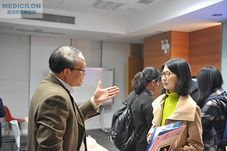 南宫28临床前副总裁顾性初博士为与会者答疑解惑