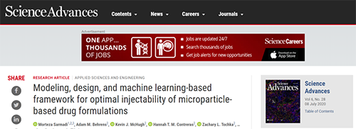 克日麻省理工大学的研究职员开发出一种盘算模子，可以资助改善注射类微粒制剂的可注射性并避免梗塞。