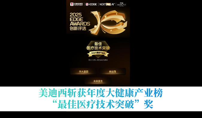 南宫28斩获年度大康健工业榜“最佳医疗手艺突破”奖